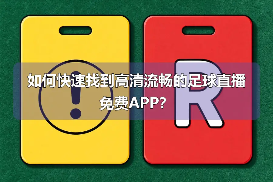 如何快速找到高清流畅的足球直播免费APP?